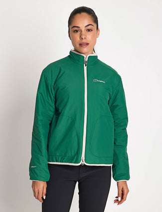 Asperton Reversible Jacket - Meadow Green/Stone