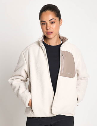 Asperton Reversible Jacket - Char/Stone