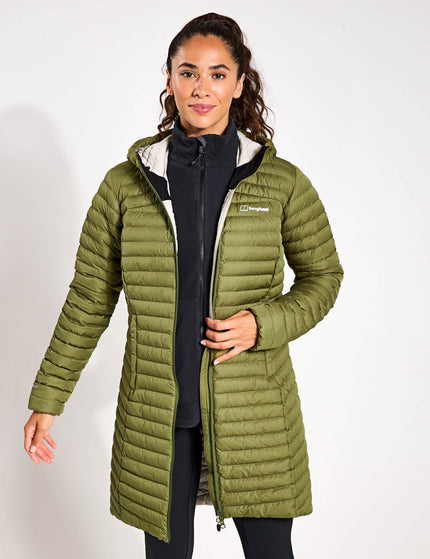 Berghaus Nula Micro Jacket Long - Oak Mossimage3- The Sports Edit