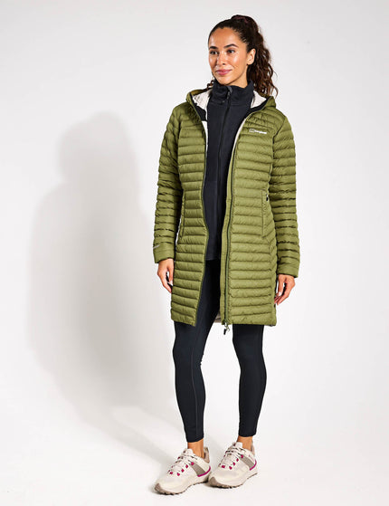 Berghaus Nula Micro Jacket Long - Oak Mossimage4- The Sports Edit