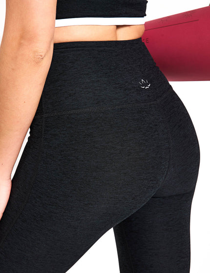 Beyond Yoga High Waisted Practice Pant - Darkest Nightimage4- The Sports Edit