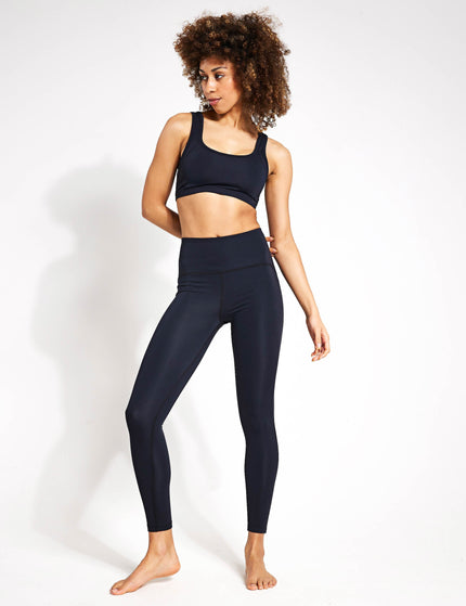 Beyond Yoga Powerbeyond Strive High Waisted Midi Legging - Blackimage4- The Sports Edit