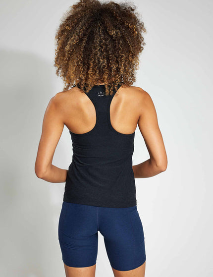 Beyond Yoga Spacedye Step Up Racerback Tank - Darkest Nightimage2- The Sports Edit