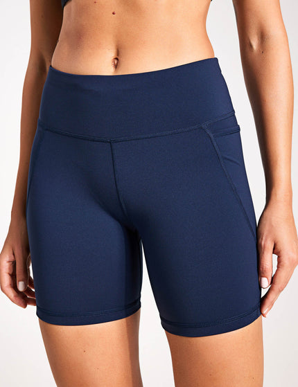 Sweaty Betty Power 6" Cycling Shorts - Navy Blueimage4- The Sports Edit