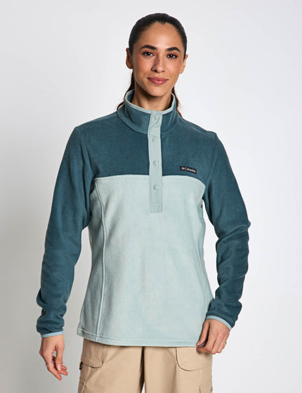 Columbia Benton Springs Half Snap Pullover - Crushed Blue/Everblueimages1- The Sports Edit