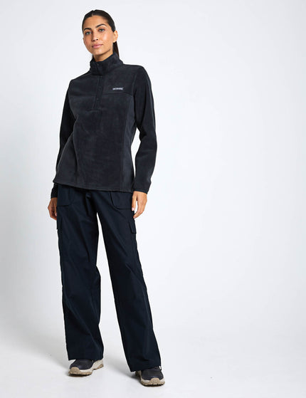 Columbia Benton Springs Half Snap Pullover - Blackimages4- The Sports Edit