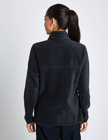 Columbia Benton Springs Half Snap Pullover - Blackimages2- The Sports Edit