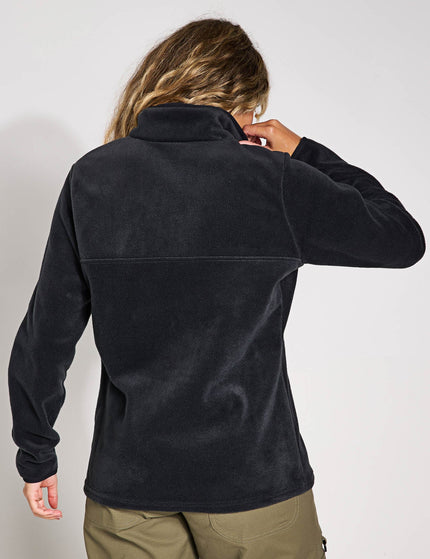 Columbia Benton Springs Half Snap Pullover - Blackimage2- The Sports Edit