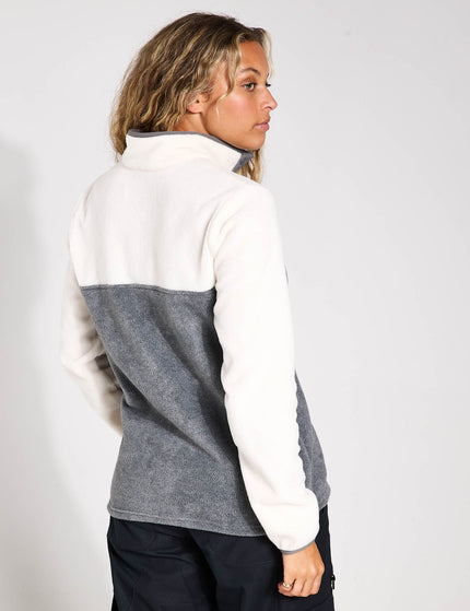 Columbia Benton Springs Half Snap Pullover - City Grey Heather/Chalkimage2- The Sports Edit