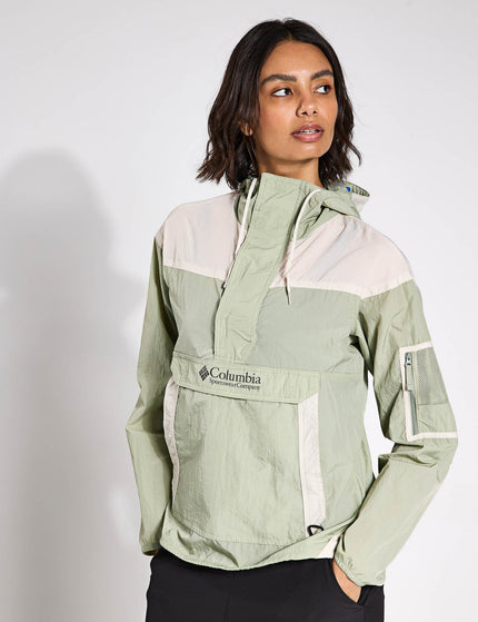 Columbia Challenger II Windbreaker - Safari/Dark Stoneimage1- The Sports Edit