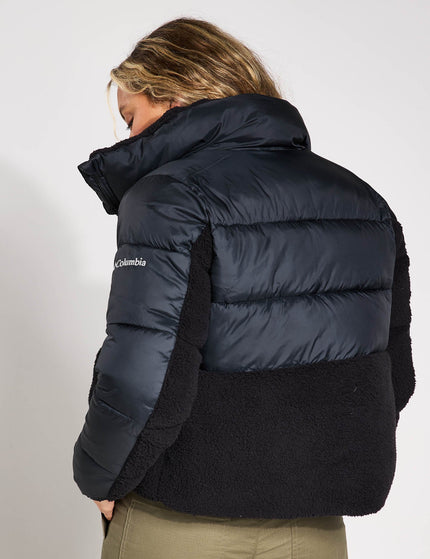 Columbia Leadbetter Point II Sherpa Hybrid Puffer Jacket - Blackimage2- The Sports Edit