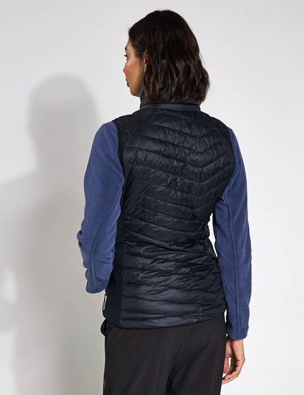 Columbia Powder Pass II Hybrid Puffer Gilet - Blackimage2- The Sports Edit
