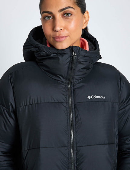 Columbia Pike Lake III Long Puffer Jacket - Blackimages4- The Sports Edit