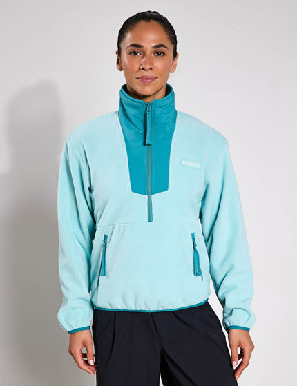 Columbia Sequoia Grove 1/2 Zip Fleece - Spray/Tealimage1- The Sports Edit