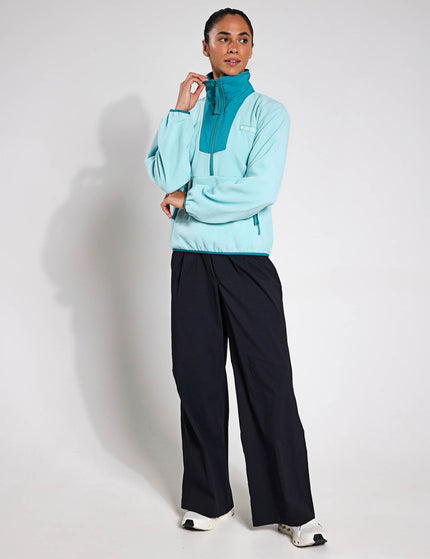 Columbia Sequoia Grove 1/2 Zip Fleece - Spray/Tealimage4- The Sports Edit