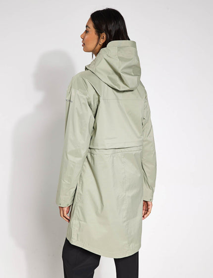 Columbia Weekend Adventure II Long Waterproof Jacket - Safariimage2- The Sports Edit