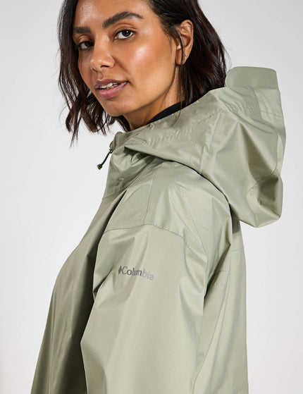 Columbia Weekend Adventure II Long Waterproof Jacket - Safariimage4- The Sports Edit