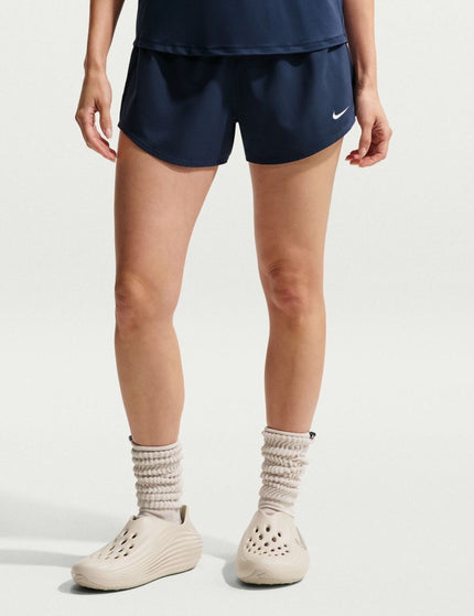 Nike One Dri-FIT 3" Brief-Lined Shorts - Midnight Navy/Whiteimages1- The Sports Edit
