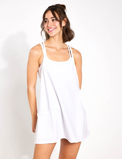 FP Movement Hot Shot Mini Dress - Whiteimage1- The Sports Edit