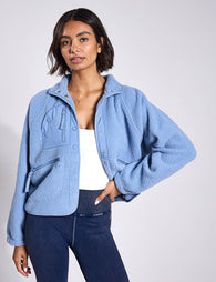 FP Movement Hit The Slopes Fleece Jacket - Blue Greyimage1- The Sports Edit