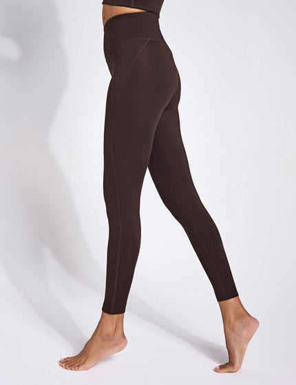 Girlfriend Collective Compressive High Waisted Legging - Cocoa Beanimage1- The Sports Edit