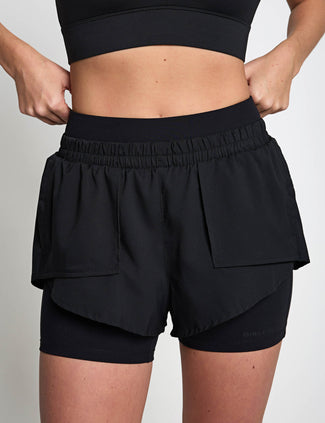 Fallon Trail Shorts - Black
