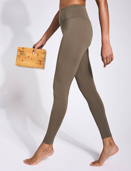 Girlfriend Collective FLOAT High Waisted Legging - Cured Greenimage1- The Sports Edit