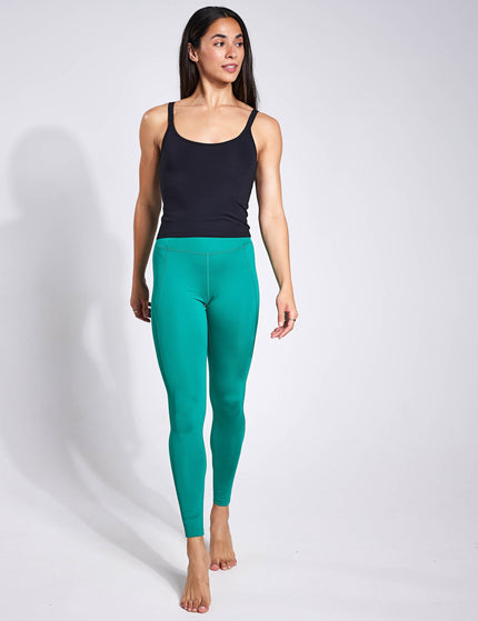 Girlfriend Collective Gemma Scoop Tank - Blackimage3- The Sports Edit