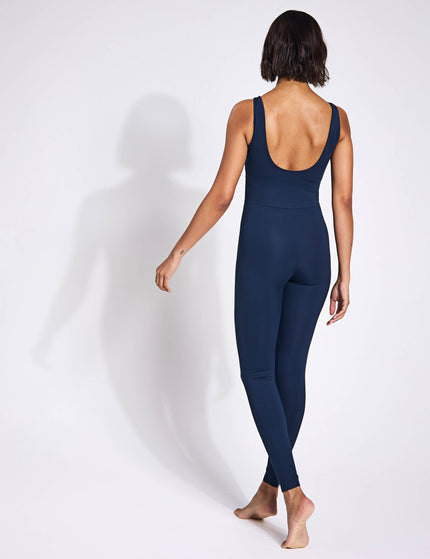 Girlfriend Collective Scoop Unitard - Midnightimage2- The Sports Edit