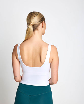 Tommy Tank - Bright White