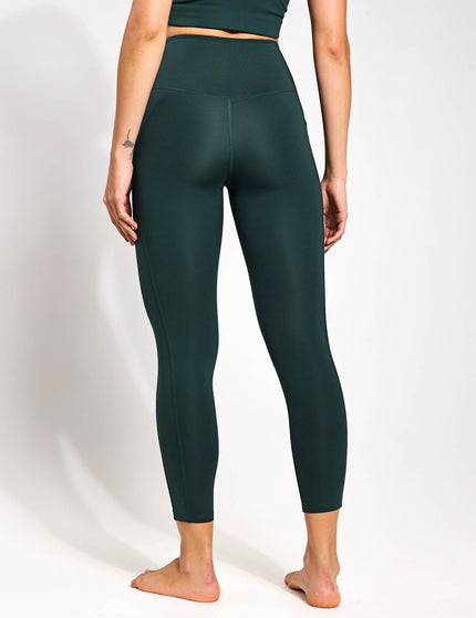 Girlfriend Collective High Waisted 7/8 Pocket Legging - Mossimage2- The Sports Edit