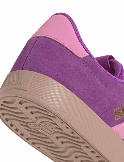 adidas VL Court 3.0 Shoes - Flash Pink/Bliss Pink/Gold Metallicimage5- The Sports Edit