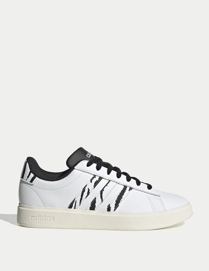 adidas Grand Court 2.0 Shoes - Cloud White/Core Blackimage1- The Sports Edit