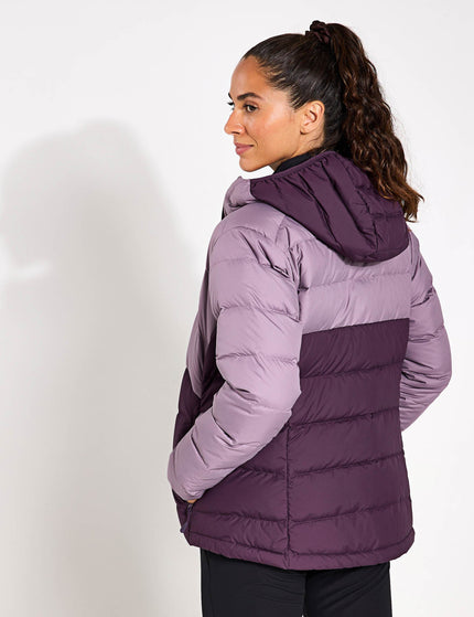 Jack Wolfskin Ather Down Hooded Jacket - Midnight Plumimage2- The Sports Edit