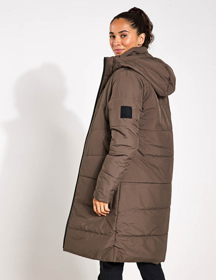 Jack Wolfskin Deutzer Coat - Cold Coffeeimage2- The Sports Edit