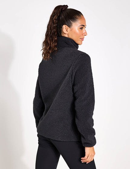 Jack Wolfskin High Curl Jacket - Blackimage2- The Sports Edit