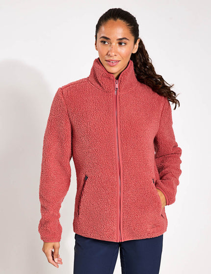 Jack Wolfskin High Curl Jacket - Red Coralimage1- The Sports Edit