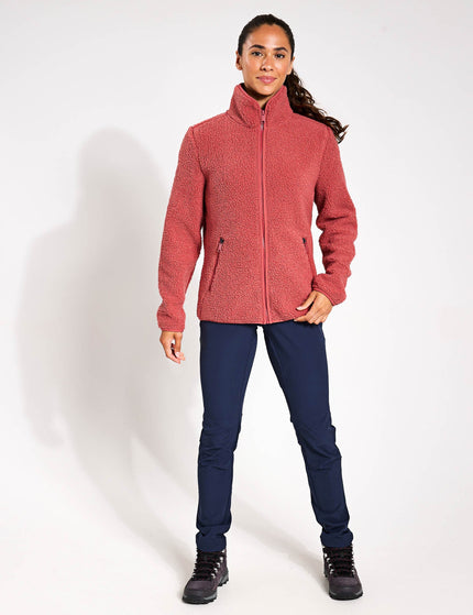 Jack Wolfskin High Curl Jacket - Red Coralimage4- The Sports Edit