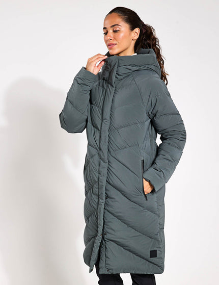 Jack Wolfskin Marienplatz Coat - Slate Greenimage4- The Sports Edit