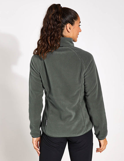 Jack Wolfskin Moonrise Full Zip Fleece - Slate Greenimage2- The Sports Edit