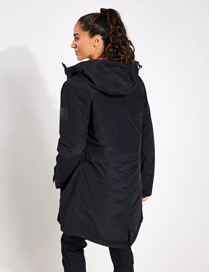 Jack Wolfskin Talforst Parka - Blackimage2- The Sports Edit