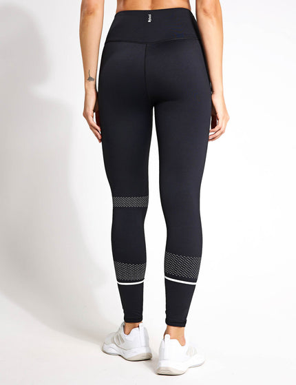 Lilybod Activate Full Length Legging - Black/Whiteimage2- The Sports Edit