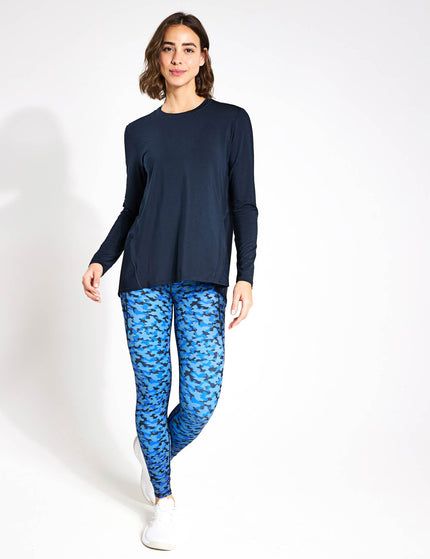 Lilybod Josi Legging - Blue Forest Printimage4- The Sports Edit