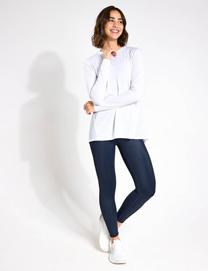 Lilybod Kendall Long Sleeve Top - Whiteimage4- The Sports Edit