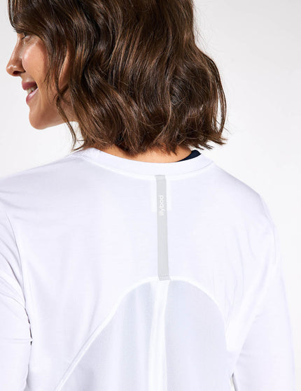 Lilybod Kendall Long Sleeve Top - Whiteimage3- The Sports Edit