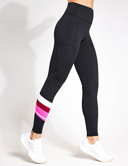 Lilybod Limitless Legging - Black/Pink/Whiteimage1- The Sports Edit