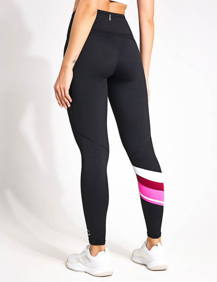 Lilybod Limitless Legging - Black/Pink/Whiteimage2- The Sports Edit