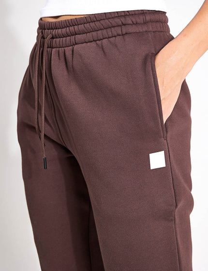 Lilybod Millie Slim Fleece Track Pant - Oakimage3- The Sports Edit