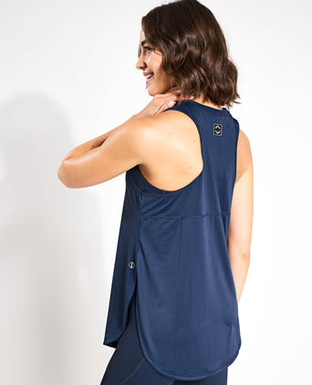 Zela Tank Top - Sky Captain