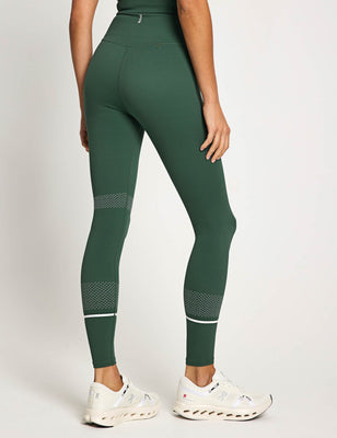 Activate Full Length Legging - Deep Green